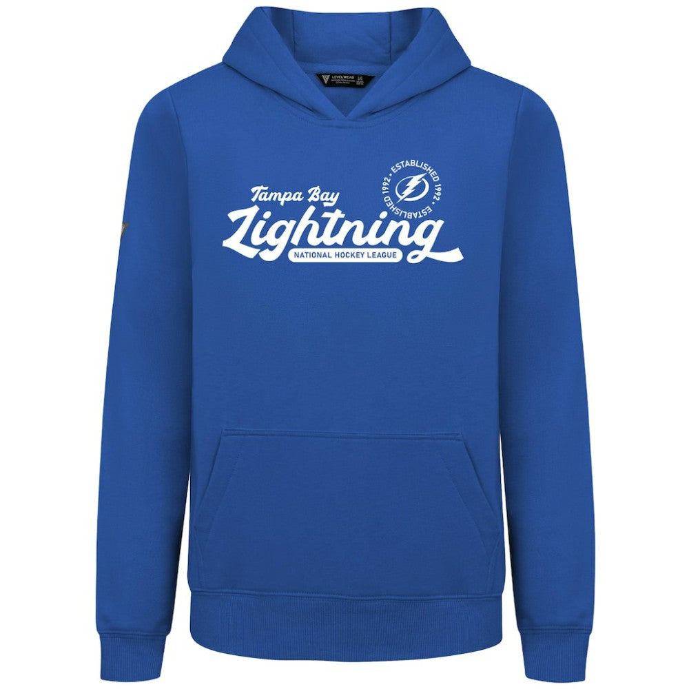 Tampa Bay Lightning Levelwear Youth Podium Monument Pullover Hoodie - Royal | NHL online