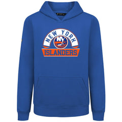 New York Islanders Levelwear Youth Podium Banner Arch Pullover Hoodie - Royal | NHL sale