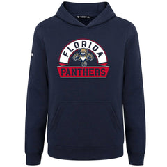 Florida Panthers Levelwear Youth Podium Banner Arch Pullover Hoodie - Navy | NHL sale
