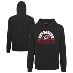Carolina Hurricanes Levelwear Youth Podium Banner Arch Pullover Hoodie - Black | NHL on sale