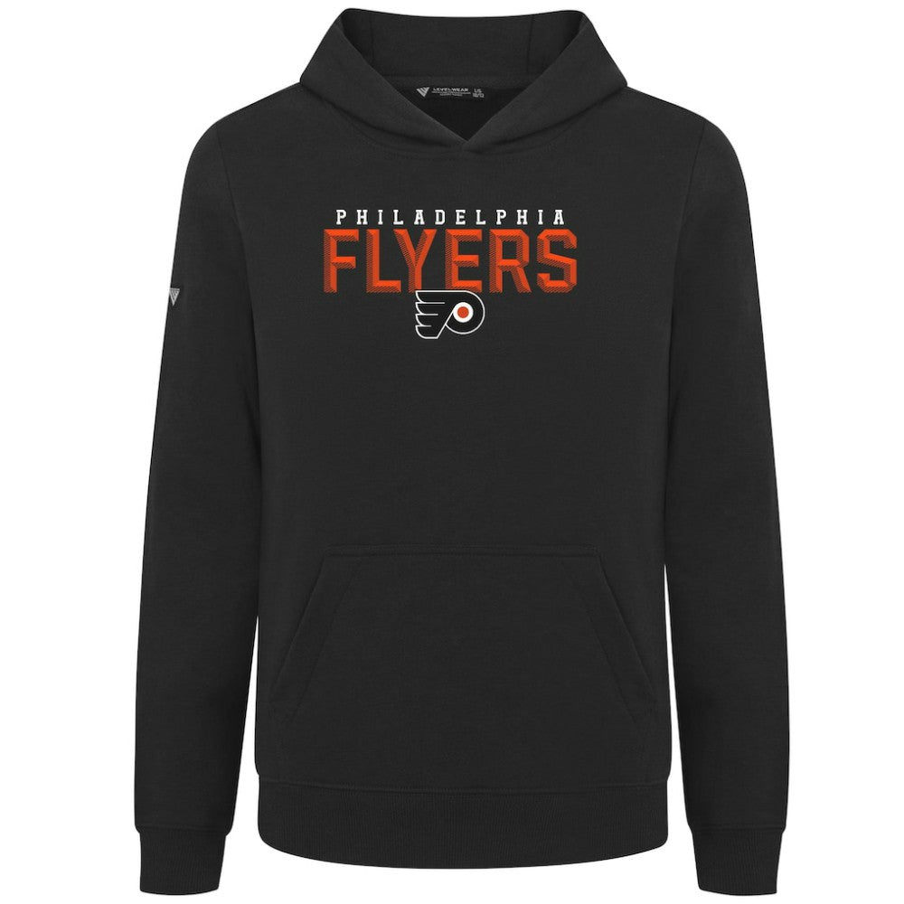 Philadelphia Flyers Levelwear Youth Podium Carve Pullover Hoodie - Black | NHL discount