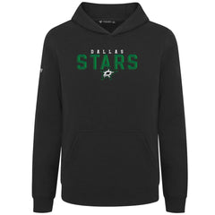 Dallas Stars Levelwear Youth Podium Carve Pullover Hoodie - Black | NHL Clearance