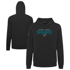 San Jose Sharks Levelwear Youth Podium Carve Pullover Hoodie - Black | NHL online