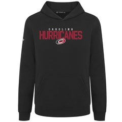Carolina Hurricanes Levelwear Youth Podium Carve Pullover Hoodie - Black | NHL discount