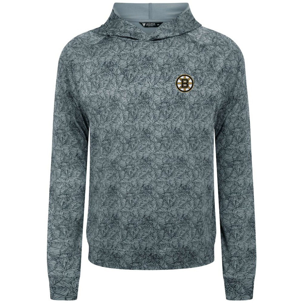 Boston Bruins Levelwear Albatross Raglan Pullover Hoodie - Gray | NHL online