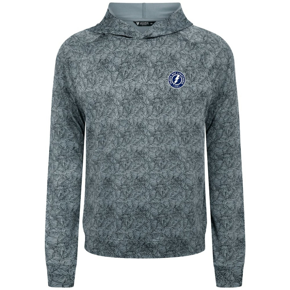 Tampa Bay Lightning Levelwear Albatross Raglan Pullover Hoodie - Gray | NHL online