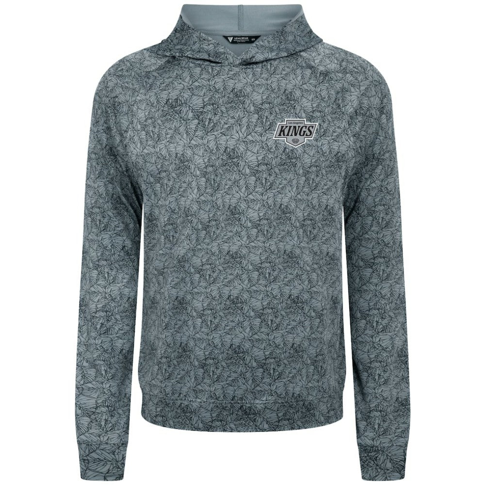Los Angeles Kings Levelwear Albatross Raglan Pullover Hoodie - Gray | NHL online