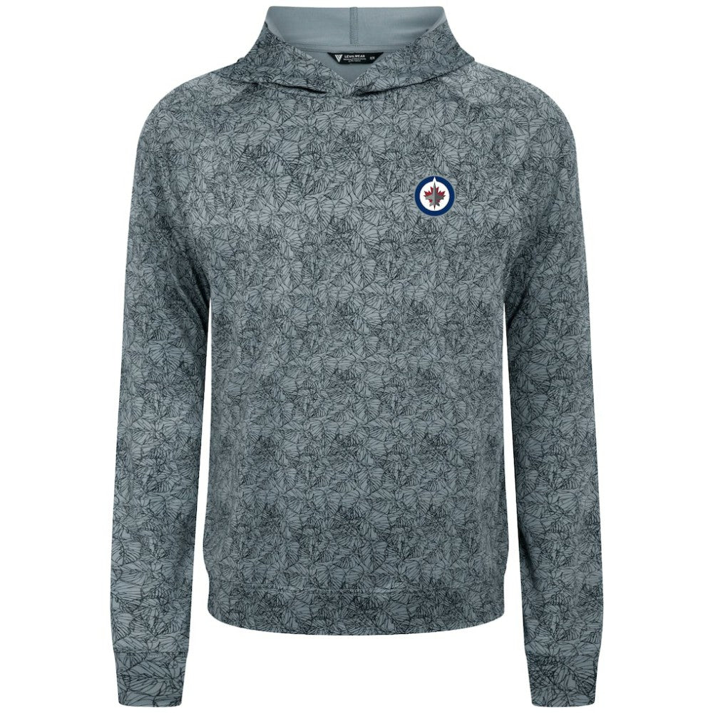 Winnipeg Jets Levelwear Albatross Raglan Pullover Hoodie - Gray | NHL discount