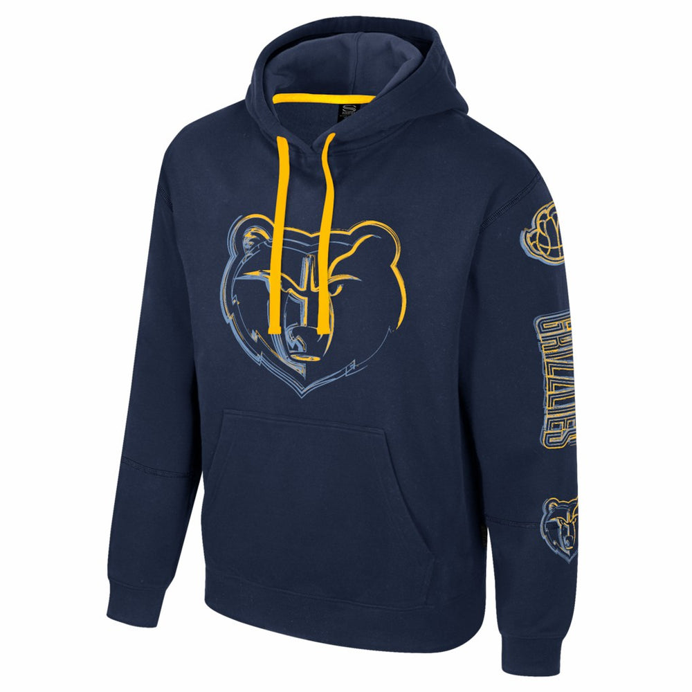 Memphis Grizzlies Stadium Essentials Unisex Elementized Pullover Hoodie Navy