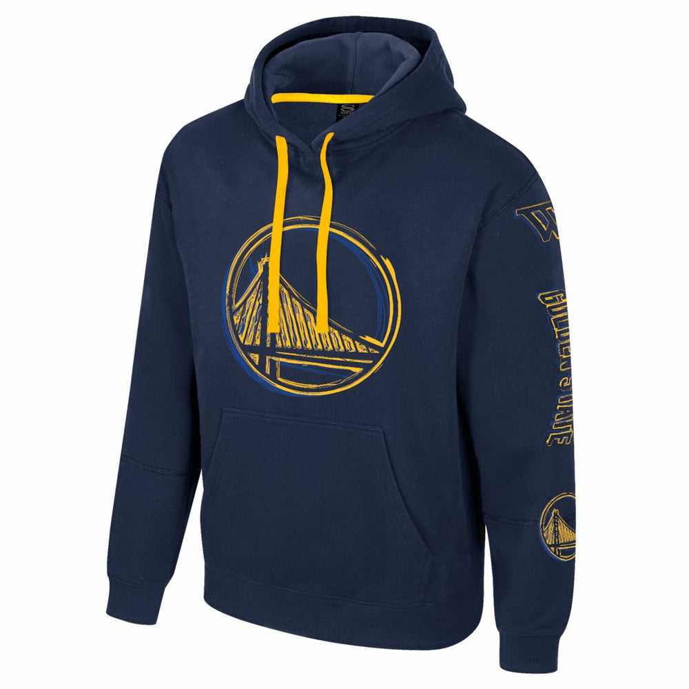 Golden State Warriors Stadium Essentials Unisex Elementized Pullover Hoodie Navy