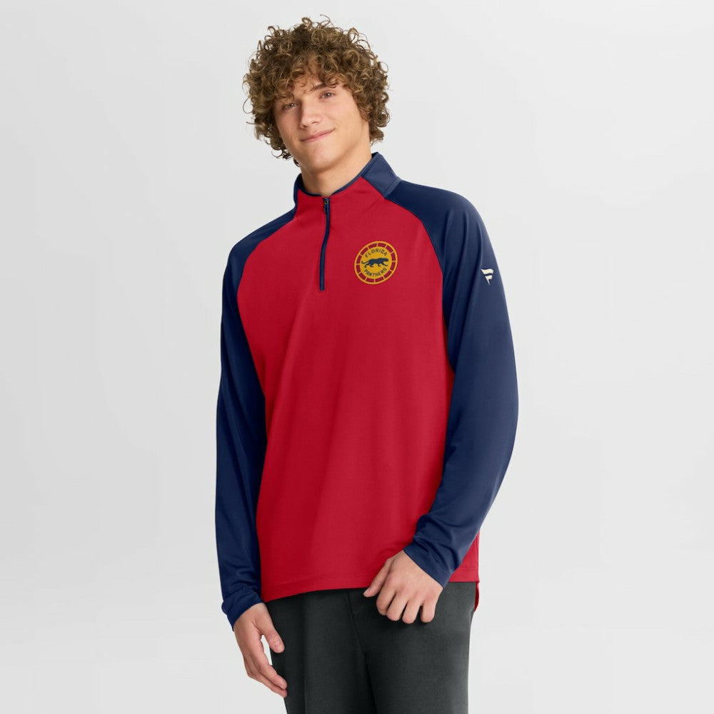 Florida Panthers Fanatics 2026 NHL Winter Classic Authentic Pro Quarter-Zip - Bright Cardinal | Fanatics on sale