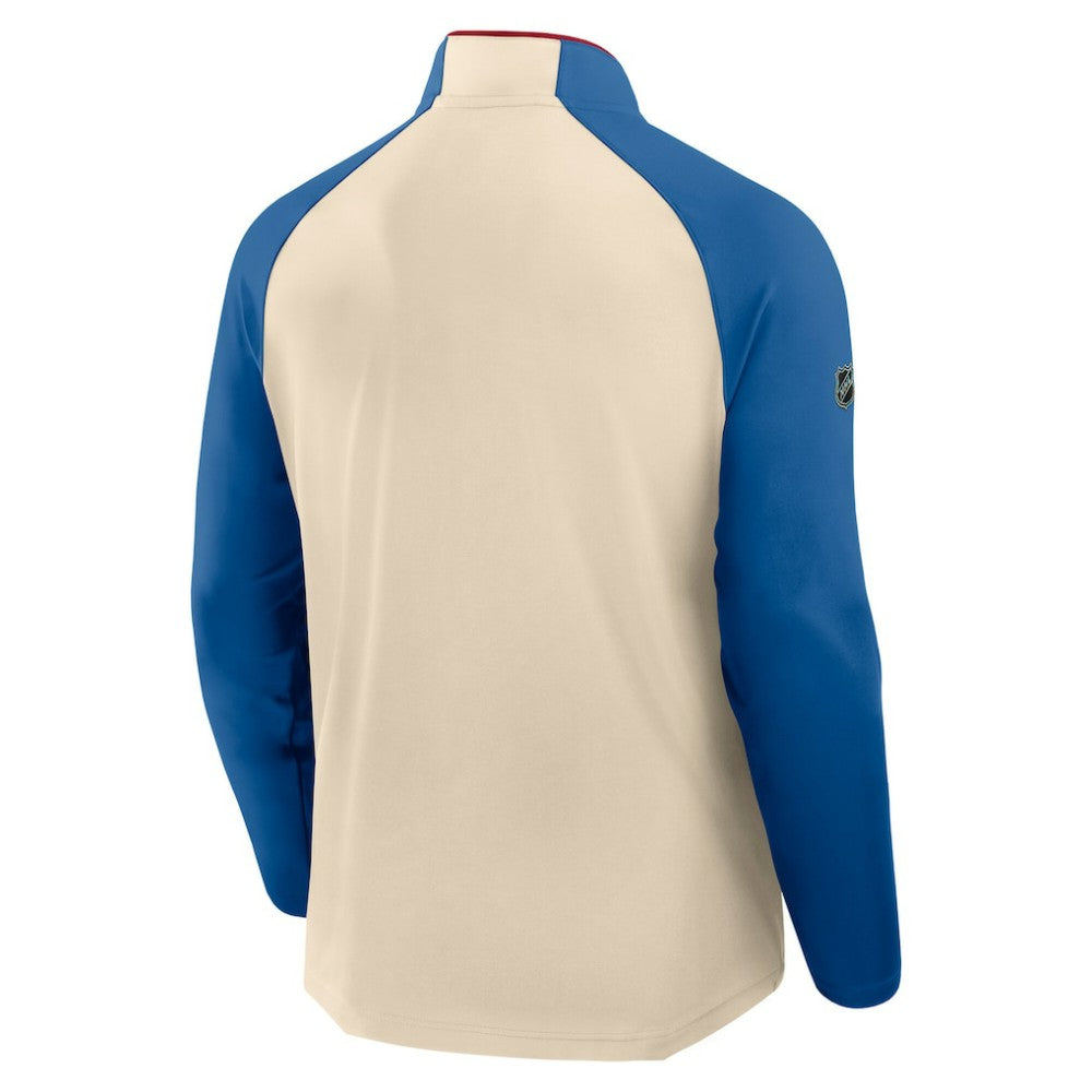 New York Rangers Fanatics 2026 NHL Winter Classic Authentic Pro Quarter-Zip - Natural | Fanatics near me