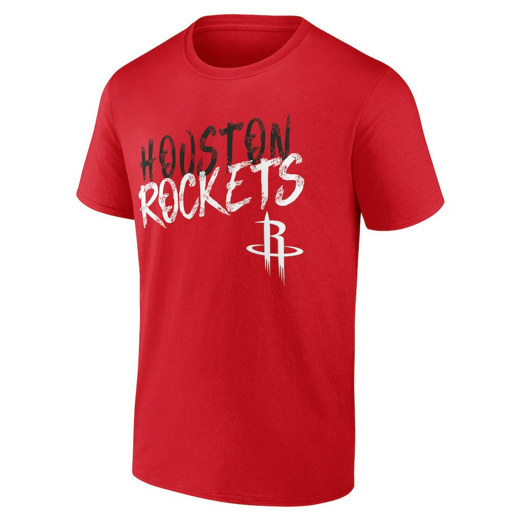 Houston Rockets Hustle Custom T-Shirt Red