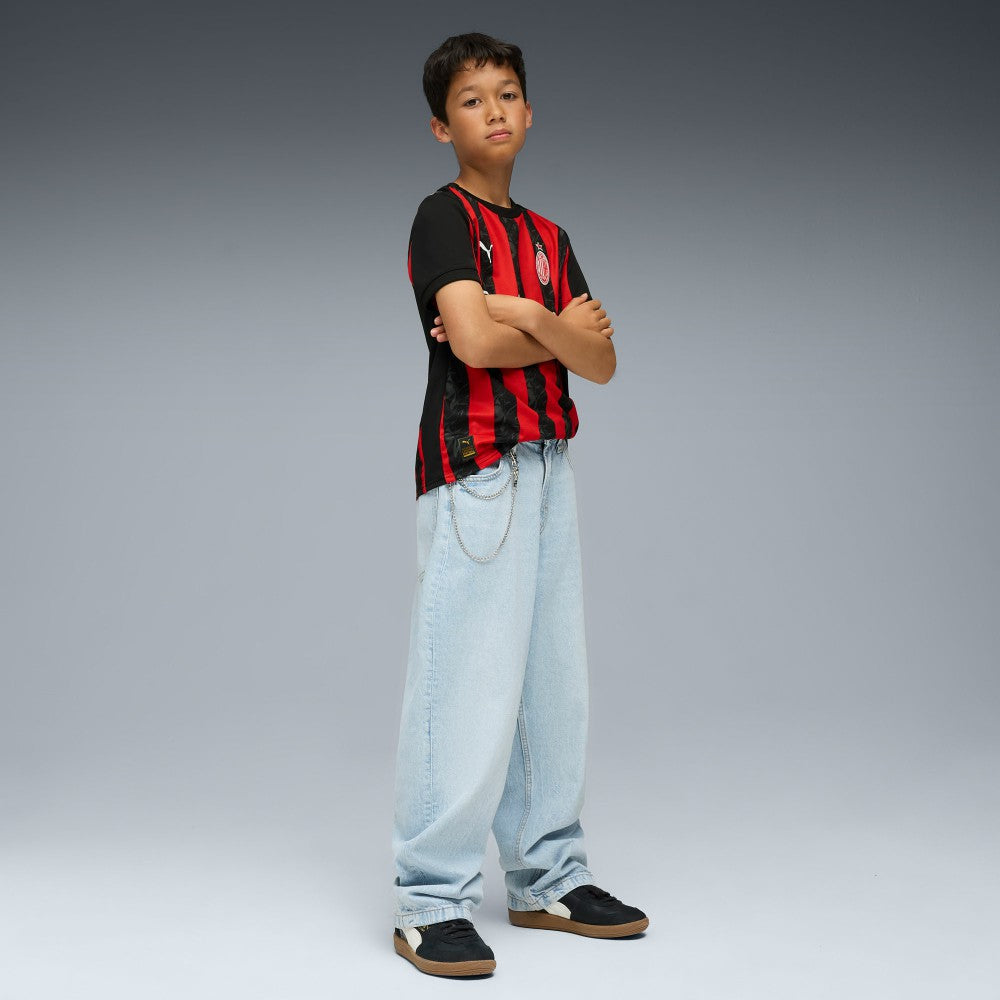 Puma - AC Milan Youth 2025/26 Home Replica Jersey - Red
