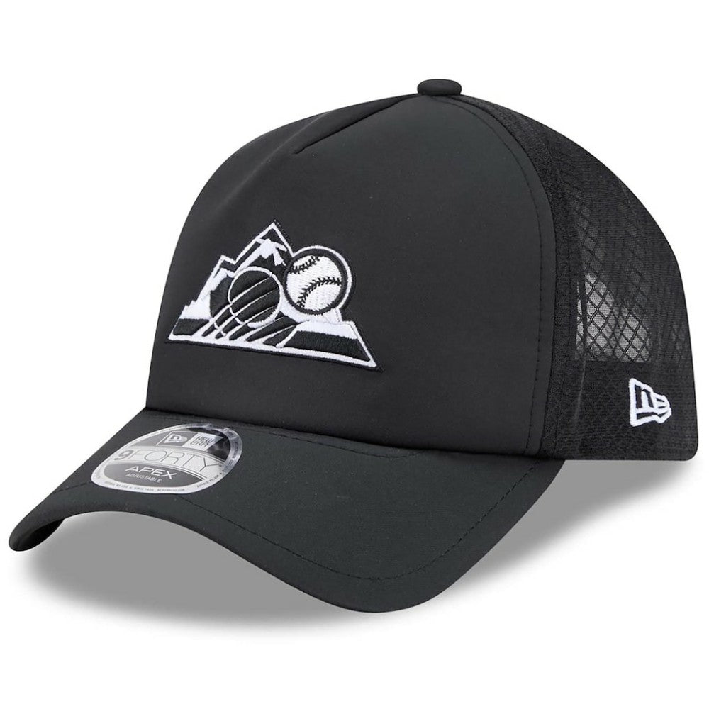Colorado Rockies New Era 2026 Batting Practice Alternate Apex 9FORTY Adjustable Hat for sale