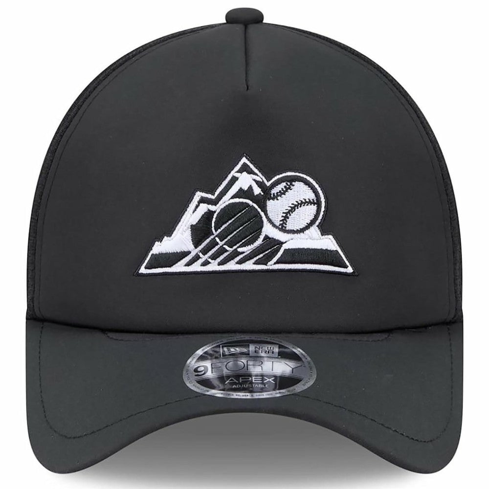 Colorado Rockies New Era 2026 Batting Practice Alternate Apex 9FORTY Adjustable Hat for sale