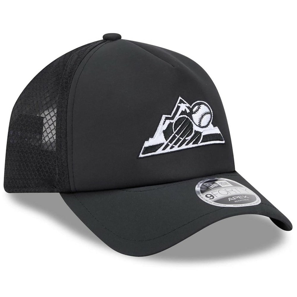 Colorado Rockies New Era 2026 Batting Practice Alternate Apex 9FORTY Adjustable Hat for sale