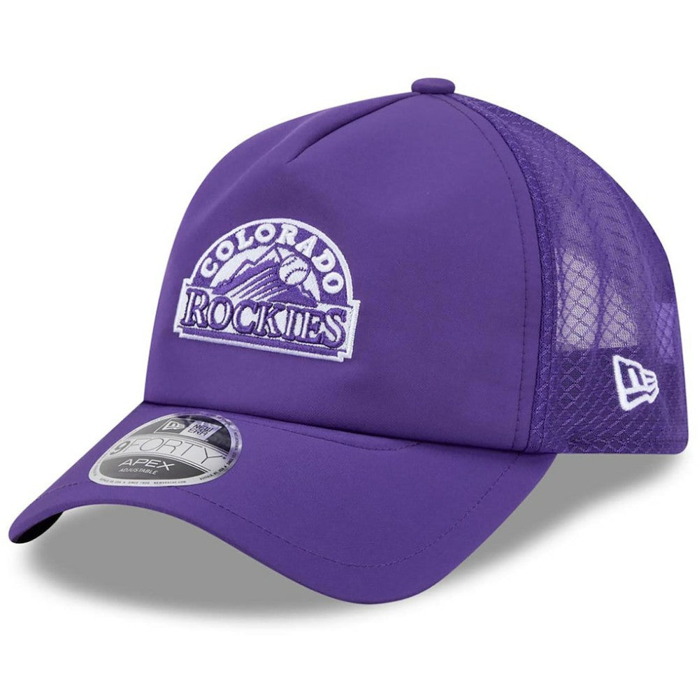 Colorado Rockies New Era 2026 Batting Practice Alternate Apex 9FORTY Adjustable Hat Discount