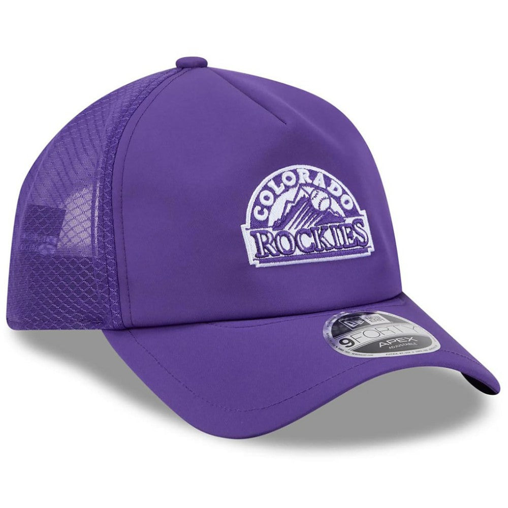 Colorado Rockies New Era 2026 Batting Practice Alternate Apex 9FORTY Adjustable Hat Discount