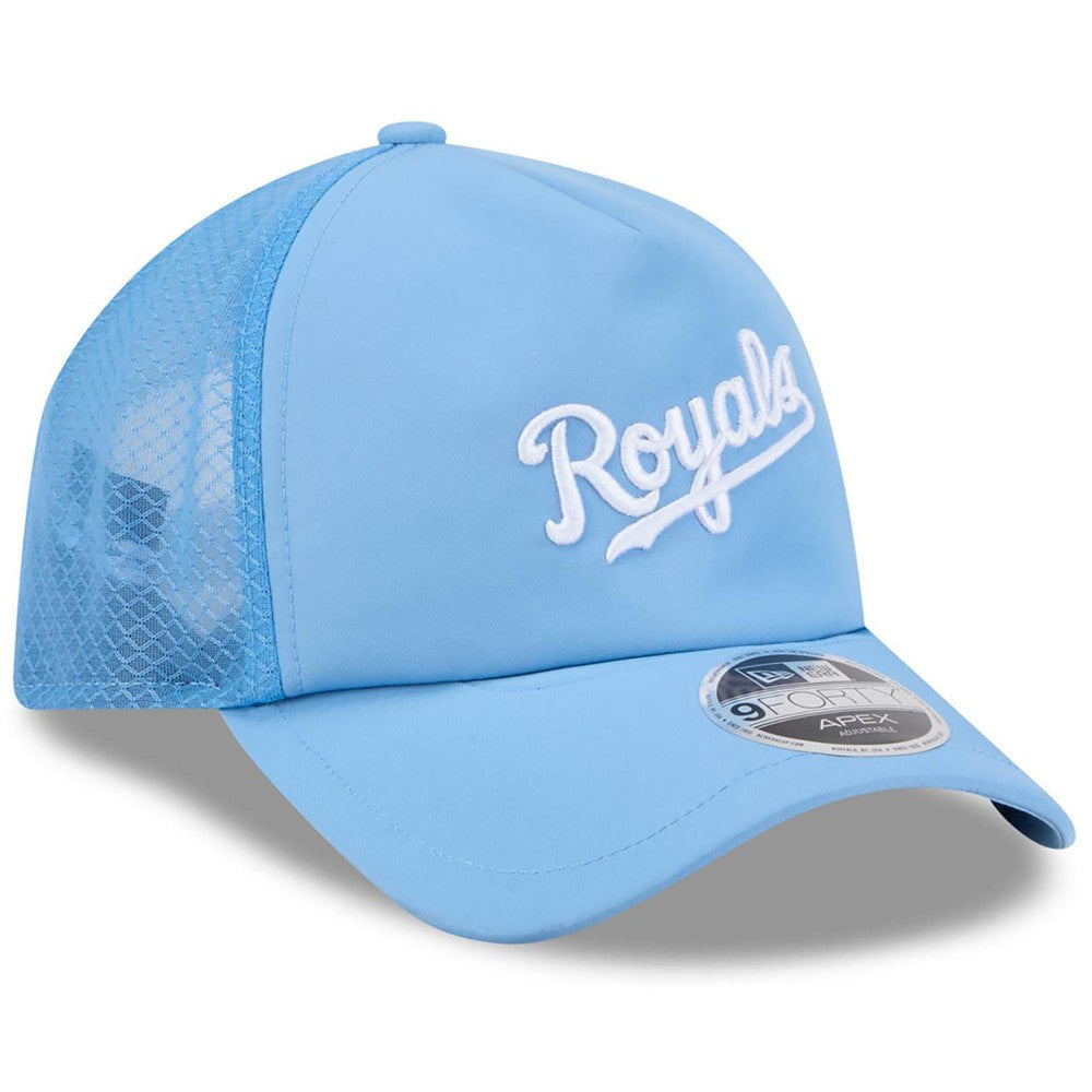 Kansas City Royals New Era 2026 Batting Practice Alternate Apex 9FORTY Adjustable Hat Near Me