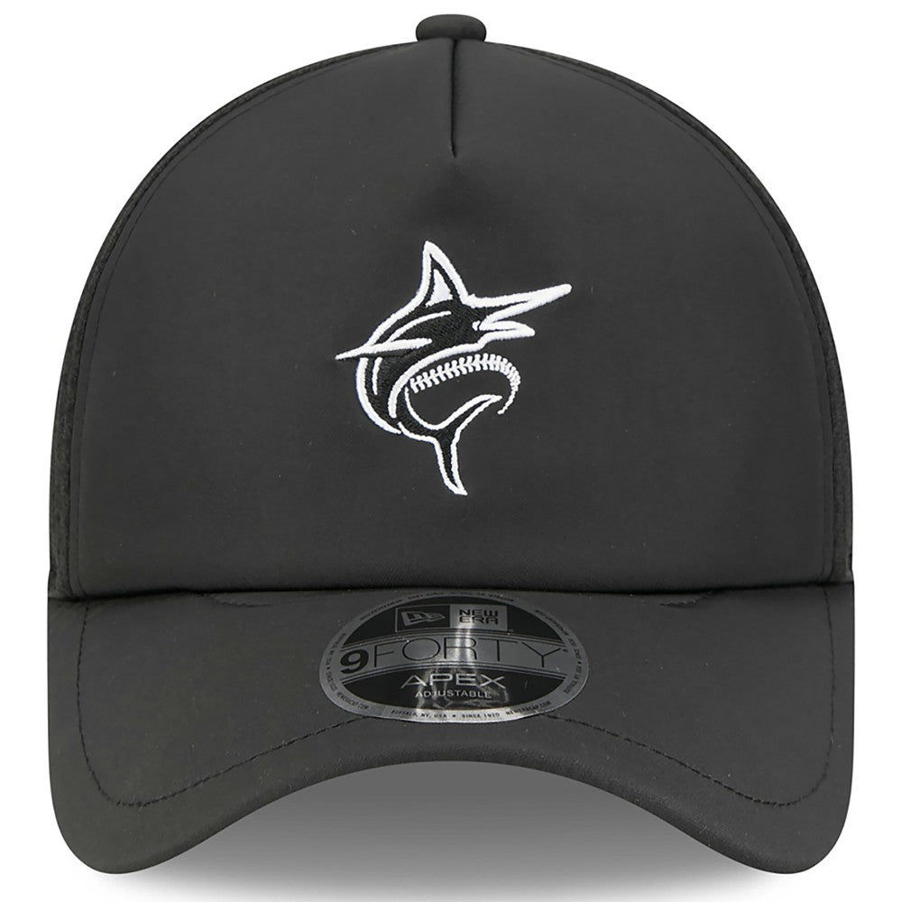 Miami Marlins New Era 2026 Batting Practice Alternate Apex 9FORTY Adjustable Hat for sale