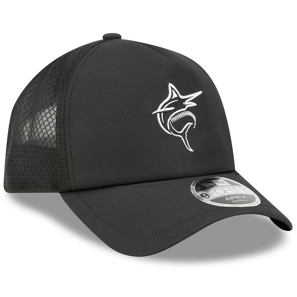 Miami Marlins New Era 2026 Batting Practice Alternate Apex 9FORTY Adjustable Hat for sale