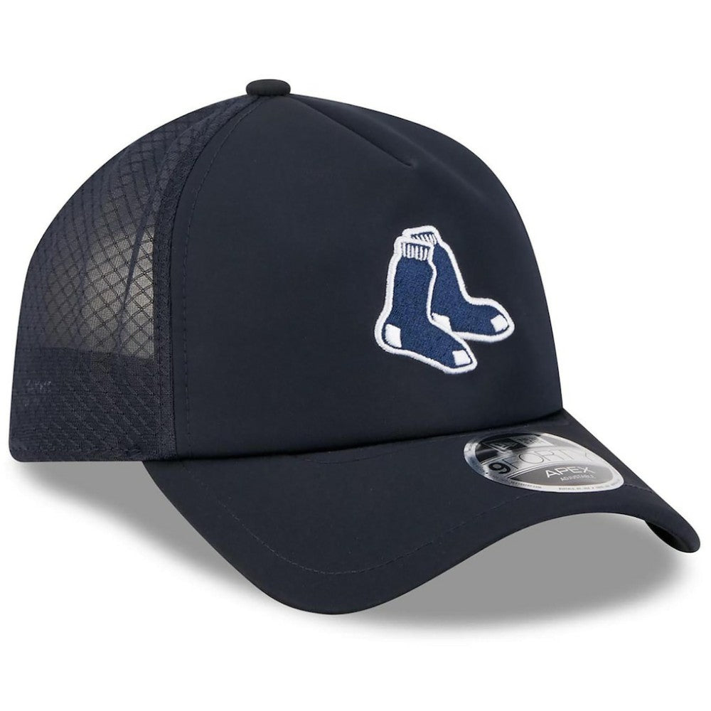 Boston Red Sox New Era 2026 Batting Practice Alternate Apex 9FORTY Adjustable Hat Sale
