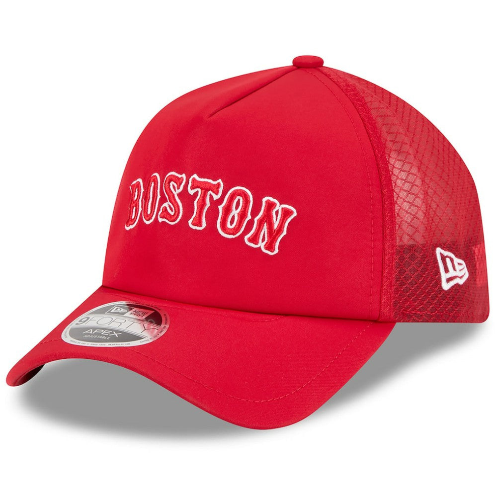 Boston Red Sox New Era 2026 Batting Practice Alternate Apex 9FORTY Adjustable Hat for sale