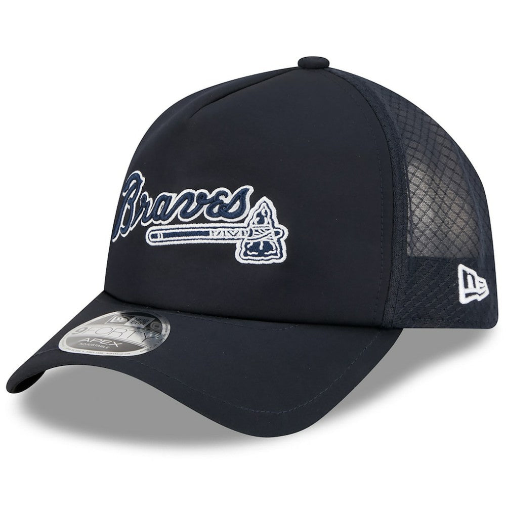 Atlanta Braves New Era 2026 Batting Practice Alternate Apex 9FORTY Adjustable Hat Outlet