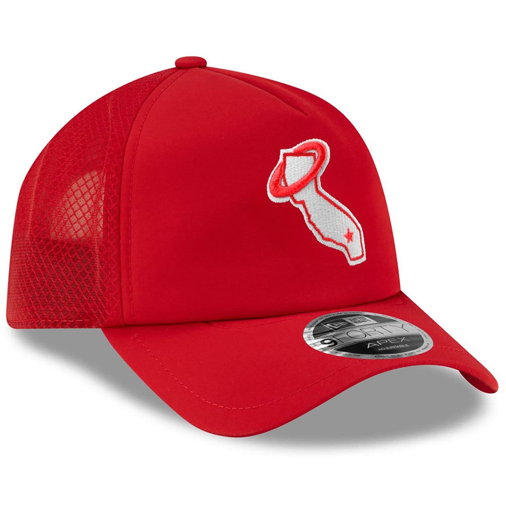 Los Angeles Angels New Era 2026 Batting Practice Alternate Apex 9FORTY Adjustable Hat Near Me