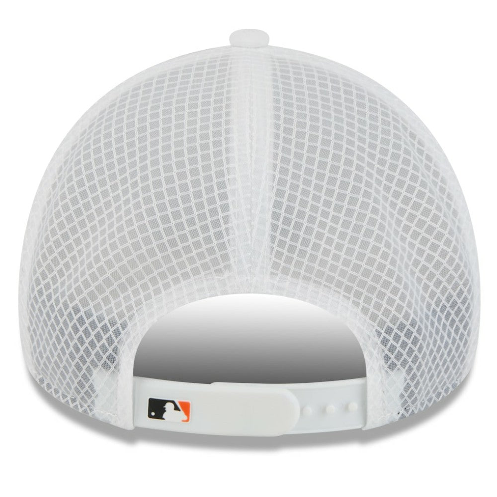 Baltimore Orioles New Era 2026 Batting Practice Apex 9FORTY Adjustable Trucker Hat for sale