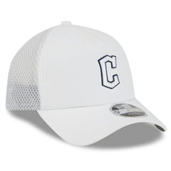 Cleveland Guardians New Era 2026 Batting Practice Apex 9FORTY Adjustable Trucker Hat Sale