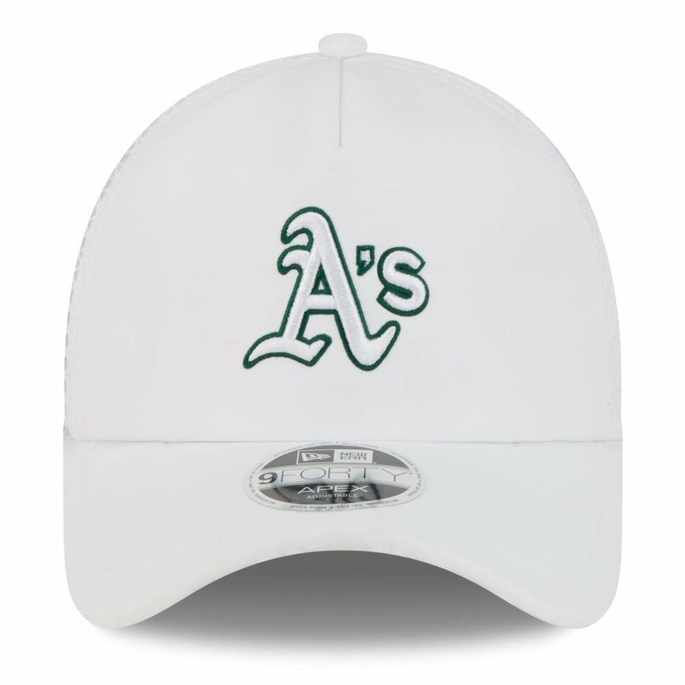 Athletics New Era 2026 Batting Practice Apex 9FORTY Adjustable Trucker Hat Near Me