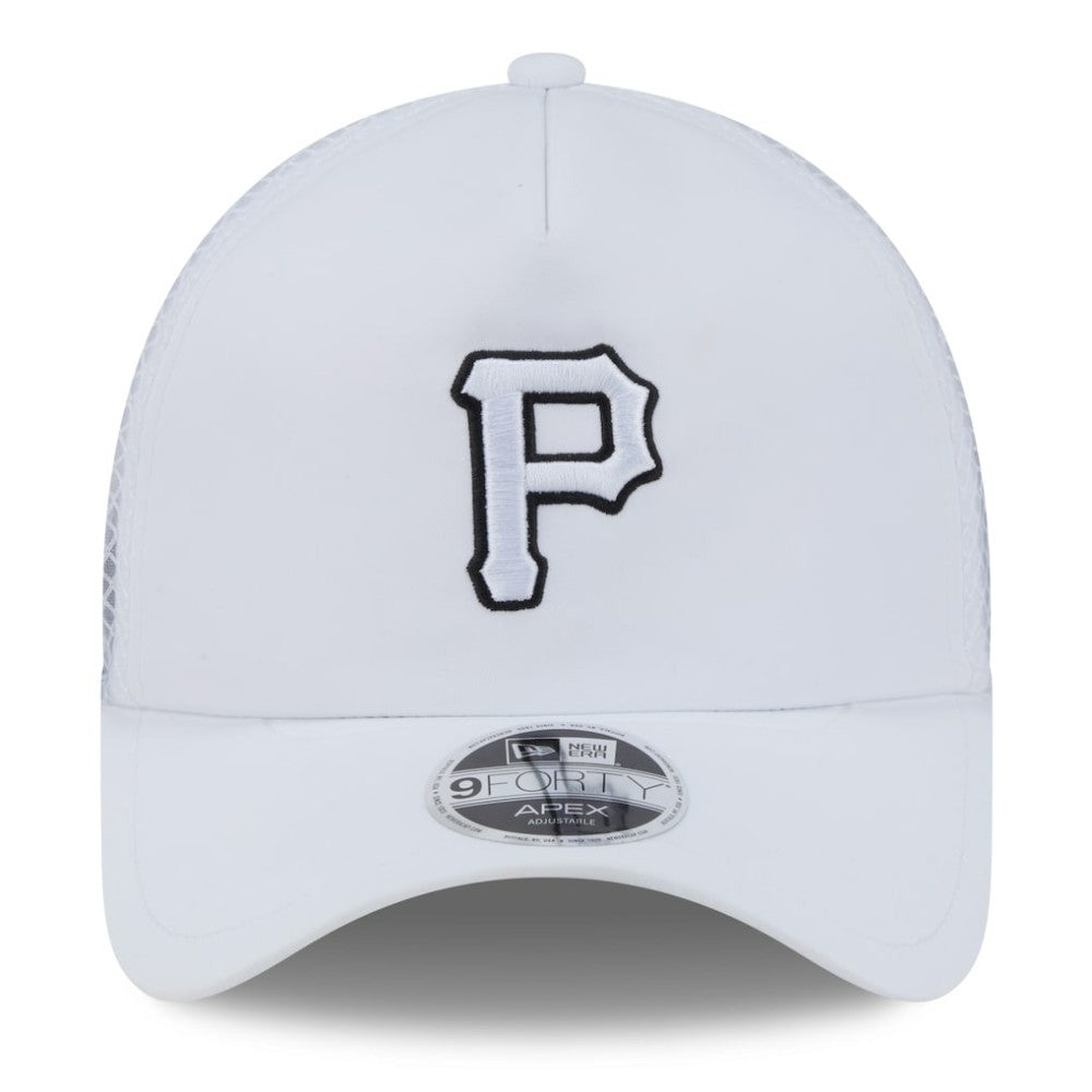 Pittsburgh Pirates New Era 2026 Batting Practice Apex 9FORTY Adjustable Trucker Hat Near Me