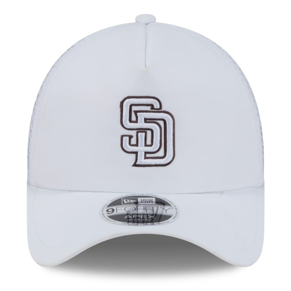 San Diego Padres New Era 2026 Batting Practice Apex 9FORTY Adjustable Trucker Hat Near Me