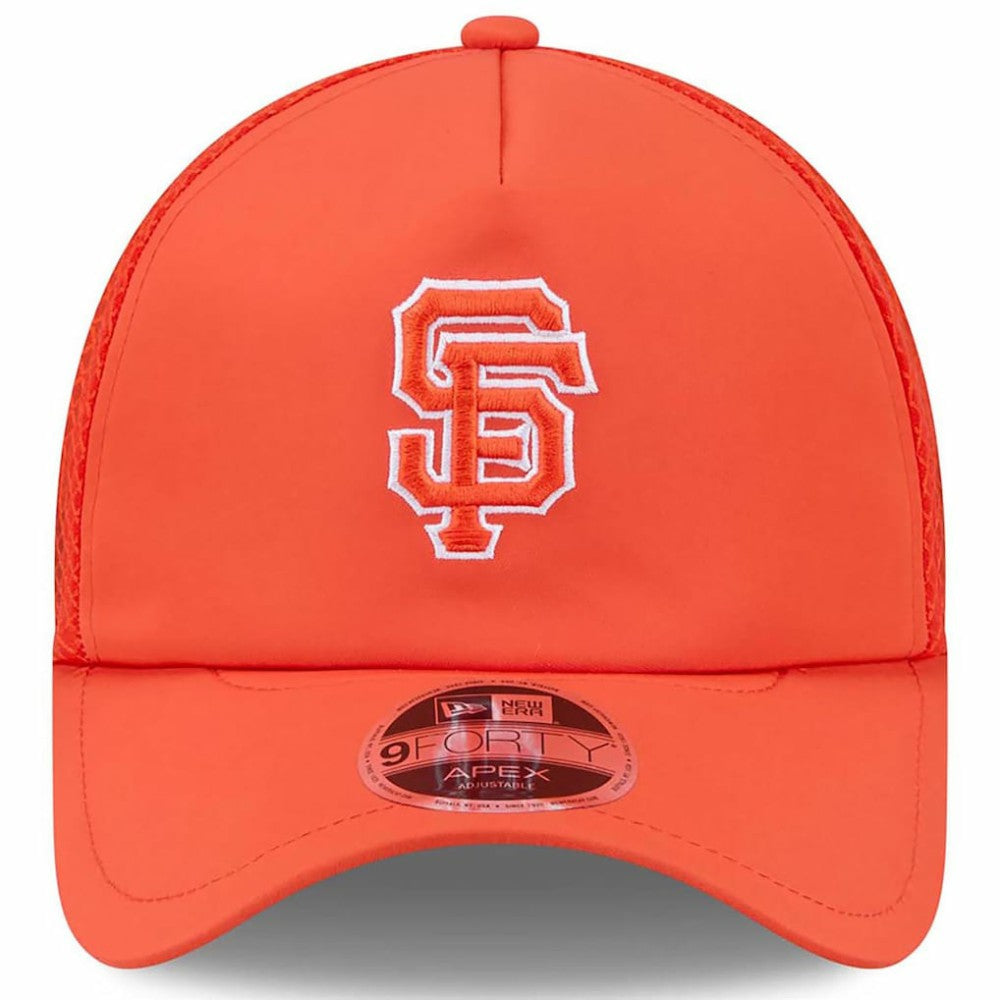 San Francisco Giants New Era 2026 Batting Practice Apex 9FORTY Adjustable Trucker Hat for sale