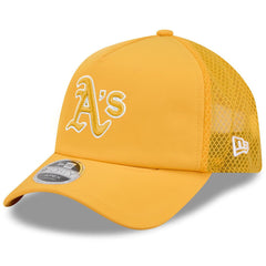 Athletics New Era 2026 Batting Practice Apex 9FORTY Adjustable Trucker Hat for sale