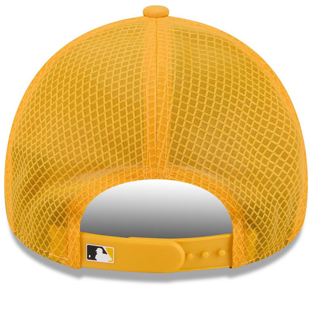 Athletics New Era 2026 Batting Practice Apex 9FORTY Adjustable Trucker Hat for sale