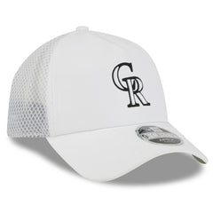 Colorado Rockies New Era 2026 Batting Practice Apex 9FORTY Adjustable Trucker Hat Outlet