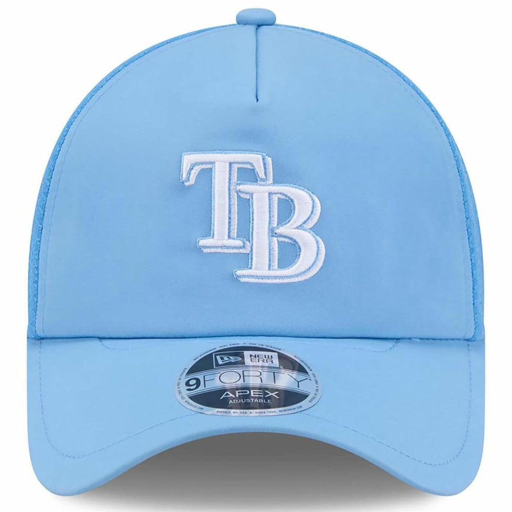 Tampa Bay Rays New Era 2026 Batting Practice Apex 9FORTY Adjustable Trucker Hat Sale