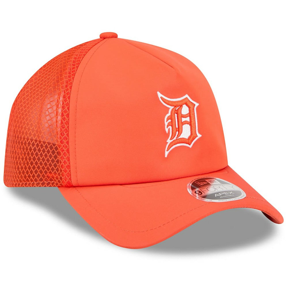 Detroit Tigers New Era 2026 Batting Practice Apex 9FORTY Adjustable Trucker Hat Near Me