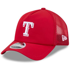 Texas Rangers New Era 2026 Batting Practice Apex 9FORTY Adjustable Trucker Hat Online
