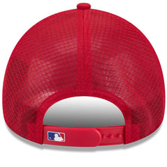 Texas Rangers New Era 2026 Batting Practice Apex 9FORTY Adjustable Trucker Hat Online