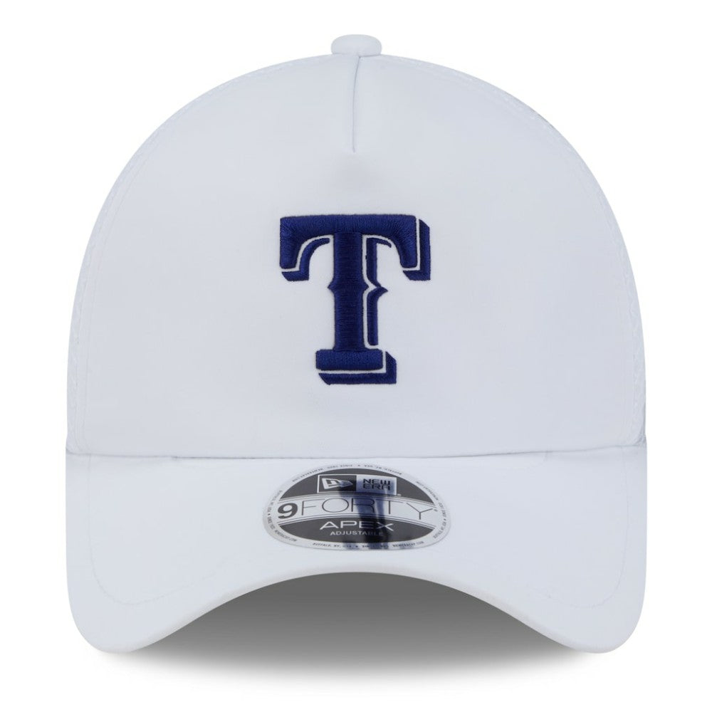 Texas Rangers New Era 2026 Batting Practice Apex 9FORTY Adjustable Trucker Hat for sale