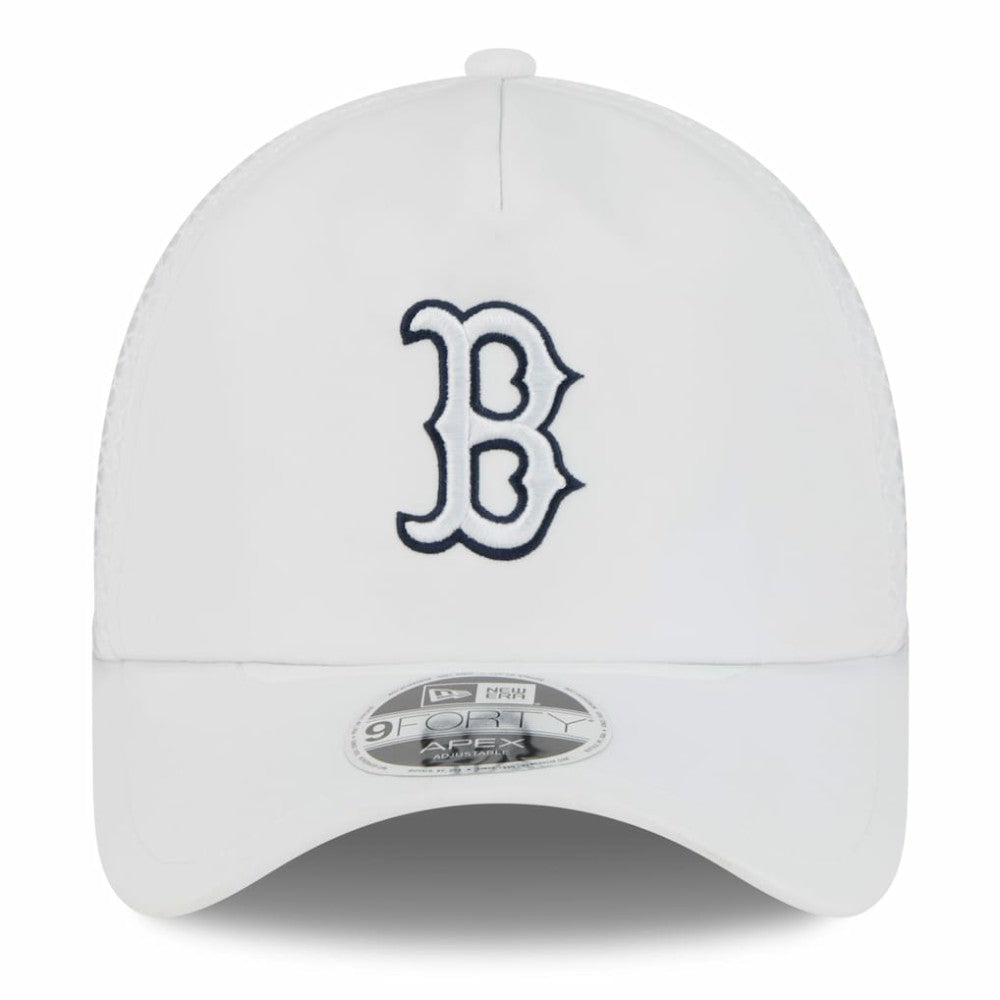Boston Red Sox New Era 2026 Batting Practice Apex 9FORTY Adjustable Trucker Hat Outlet
