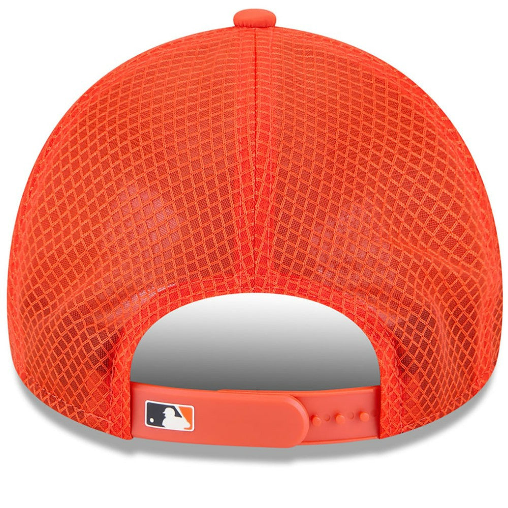 Houston Astros New Era 2026 Batting Practice Apex 9FORTY Adjustable Trucker Hat for sale