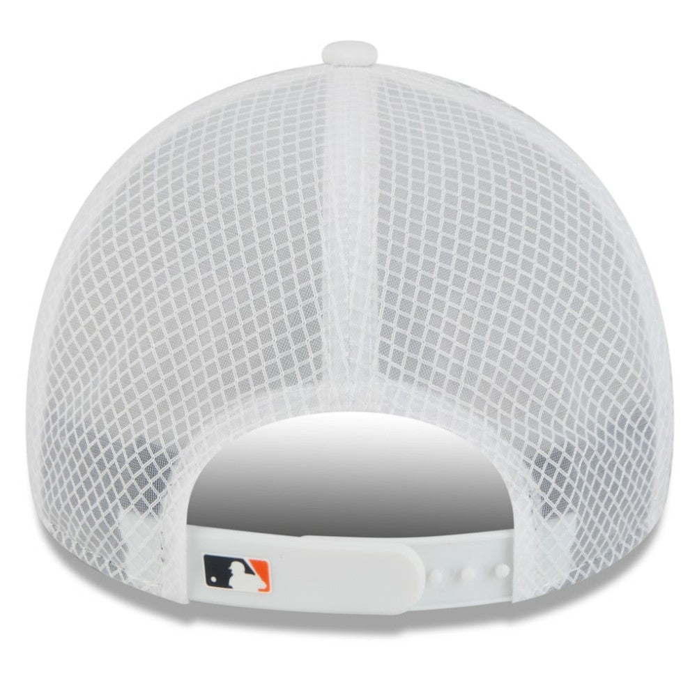 Houston Astros New Era 2026 Batting Practice Apex 9FORTY Adjustable Trucker Hat Sale