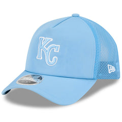 Kansas City Royals New Era 2026 Batting Practice Apex 9FORTY Adjustable Trucker Hat Online