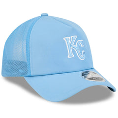 Kansas City Royals New Era 2026 Batting Practice Apex 9FORTY Adjustable Trucker Hat Online