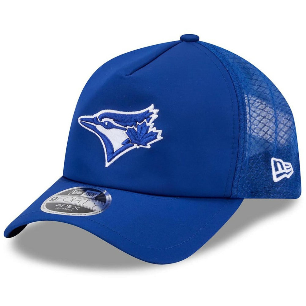 Toronto Blue Jays New Era 2026 Batting Practice Apex 9FORTY Adjustable Trucker Hat Outlet